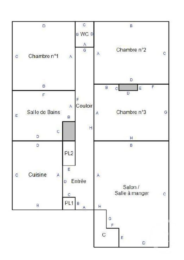 Appartement T4 à vendre - 4 pièces - 75.22 m2 - 76 - HAUTE-NORMANDIE - Century 21 Thillard Et Duhamel