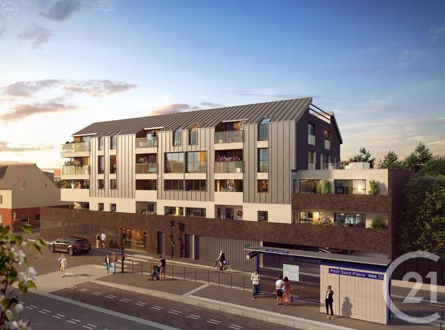 Appartement F3 à vendre - 3 pièces - 63.19 m2 - DEVILLE LES ROUEN - 76 - HAUTE-NORMANDIE - Century 21 Thillard Et Duhamel