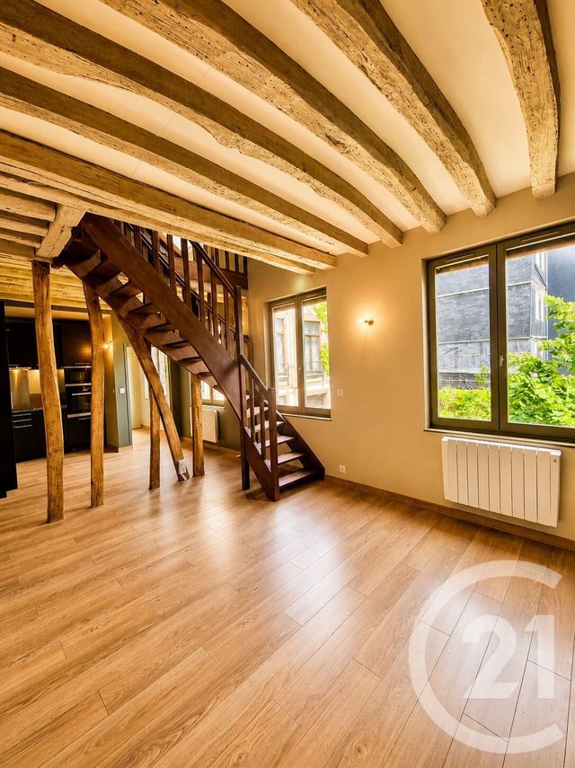 Appartement F2 duplex à vendre - 2 pièces - 46.46 m2 - ROUEN - 76 - HAUTE-NORMANDIE - Century 21 Thillard Et Duhamel