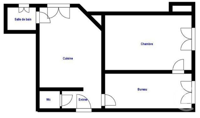 Appartement F2 à louer - 2 pièces - 43.17 m2 - ST LEGER DU BOURG DENIS - 76 - HAUTE-NORMANDIE - Century 21 Thillard Et Duhamel