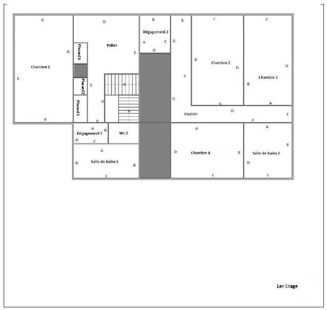 Appartement F5 à vendre - 5 pièces - 158.37 m2 - 76 - HAUTE-NORMANDIE - Century 21 Thillard Et Duhamel